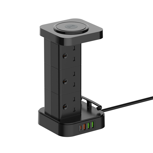 LDNIO Tower Extension Power Socket 1PD 30W+ 2500W LDNIO Tower Extension Power Socket 1PD 30W+ 2500W
